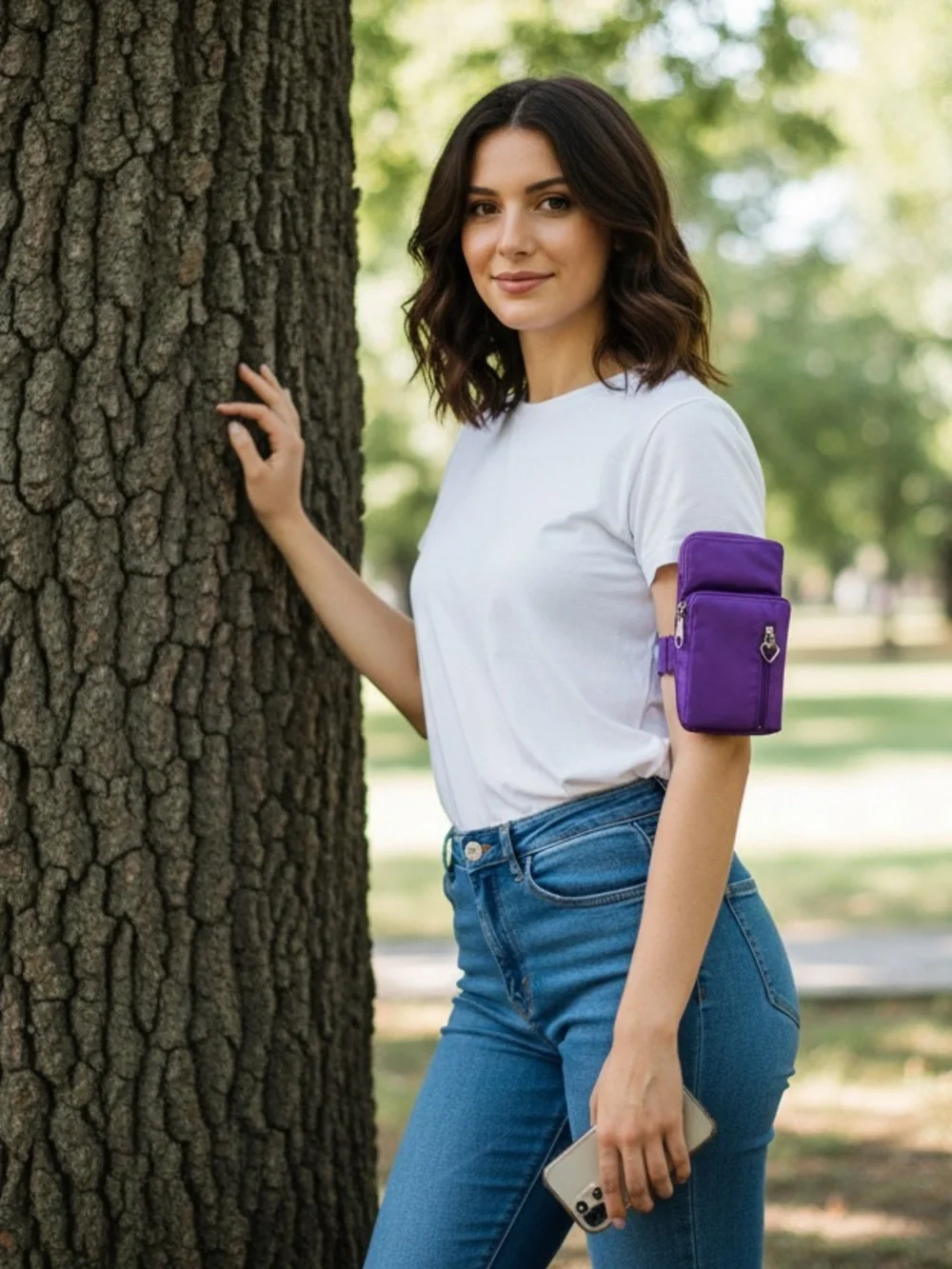 Purple Versatile Crossbody Bag - Picture 2 of 8